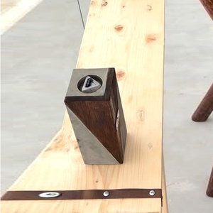 Quemador de Incienso Alto de Madera y Tela, Diseño Elegante, Ideal para Fragancia y Decoración Sofisticada del Hogar - Product Image 6