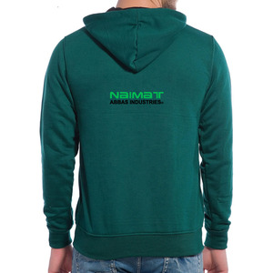Comfortable <b>Thick</b> Cotton Zip Up Hoodie Men Soft Knit <b>Cardigan</b> Style Gym Sweat Shirt Warm Active Outwear - Product Image 2
