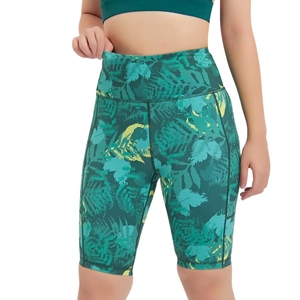 Shorts de Yoga de Cintura Alta para Mujer, al por Mayor, Personalizados, para Verano, Fitness, Ejercicio, Levanta Glúteos, Deportivos - Product Image 1