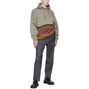 Sudadera con capucha de gran tamaño personalizada para hombre, sudaderas con capucha de felpa francesa y sudaderas con capucha, sudaderas con capucha de hombre de gran tamaño 100% algodón para blanco - Product Image 4