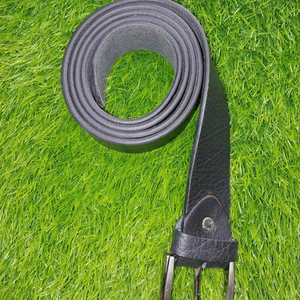 Ceinture authentique en cuir de vachette vintage pour homme - Écologique, imperméable, de qualité supérieure, idéale pour les costumes de bureau et l'usage quotidien - Product Image 4