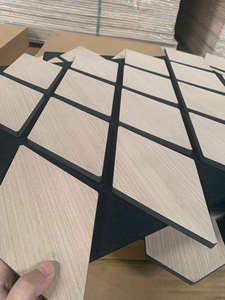 Paneles de Pared Modernos 3D de Madera Sólida y MDF Ecológicos Insonorizantes con Fibra de Poliéster para Dormitorios, Oficinas y Espacios Comerciales - Product Image 3