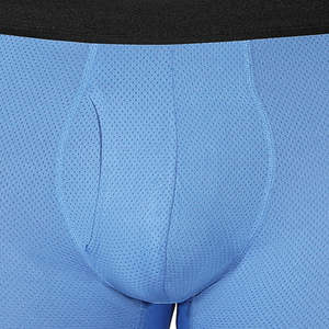 Nueva Llegada 2026 Calzoncillos Boxer Largos de Tiro Medio para Hombre, de Alta Calidad, Transpirables, Clásicos, Cómodos, de Malla, Ropa Interior Masculina OEM - Product Image 3