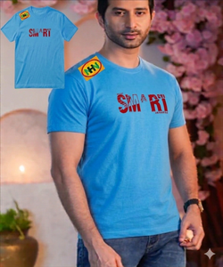เสื้อยืดพิมพ์ลายผ้าฝ้ายถักนิตติ้ง 100% ขนาดใหญ่พิเศษ ขายส่ง เป็นมิตรกับสิ่งแวดล้อม รับพิมพ์โลโก้ตามสั่ง สีขาว สีดำ พิมพ์ซิลค์สกรีนจากบังกลาเทศ - Product Image 6