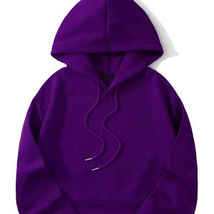 Sudadera con capucha unisex de gran tamaño y sólida de alta calidad, sudaderas personalizadas para hombre con impresión digital para invierno - Product Image 1