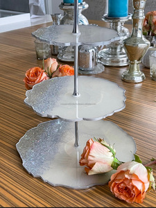 Meilleur support de gâteau écologique en résine argentée Design de premier plan pour les occasions de bon augure Tout cadeau de modèle d'anime animal - Product Image 4