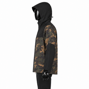 Veste de snowboard pour homme imperméable et camouflage personnalisée, coupe-vent, thermique, à capuche, pour les sports d'hiver en plein air - Product Image 3