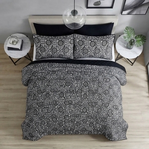 Juego de Cubrecamas Noko de 3 Piezas, Diseño Sólido con Pespunte en Diamante, Mezcla de Algodón T-150, Ropa de Cama para Toda Temporada, Uso Doméstico, Estilo Duradero - Product Image 4