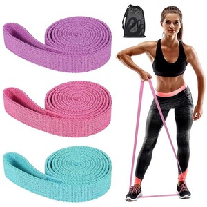 Bandes d'exercice d'entraînement à domicile en coton avec logo personnalisé pour la gymnastique et l'exercice à domicile - Product Image 1