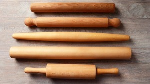Competitive Price Direct Eco-Friendly Wooden Rolling Pin 48cm Vietchoice - Product Image 5