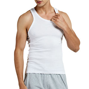Proveedor de Camisetas sin Mangas Personalizadas para Hombre, Fabricante OEM al por Mayor, Marca Privada, Producción en Masa de Camisetas Deportivas, Alta Calidad GSM - Product Image 4
