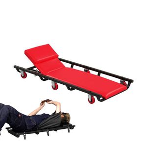 Chaise roulante réglable avec appui-tête pour atelier ou garage – Outil de réparation automobile - Product Image 1