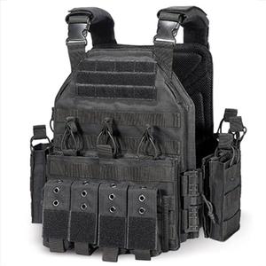 Custom Tactical Vest Cordura Quick Release Plate Carrier Nylon Lining Multifunctional Fashionable Zipper Waterproof Feature - Product Image 3