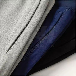 Pantalones Cortos Bermuda Deportivos para Hombre, de Color Sólido, Secado Rápido, Cintura Media con Cordón, Ropa Casual, Tela Tejida de Spandex Negra, 140g - Product Image 5