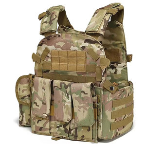 Chaleco de Paintball Transpirable de Nailon/Poliéster - Opciones Ajustables y Personalizables, Chaleco de Entrenamiento Protector de Alta Calidad para Exteriores - Product Image 1