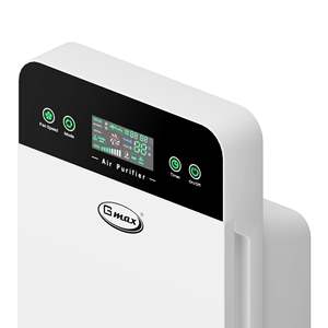 เครื่องฟอกอากาศอัจฉริยะ Gmax AP-901 พร้อมแผ่นกรอง HEPA H12 ครอบคลุมพื้นที่ 35 เมตร แสดงคุณภาพอากาศ และครอบคลุมพื้นที่ 200-300 ตารางฟุต - Product Image 2
