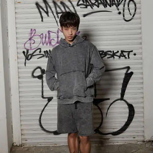 New Design Best Selling <b>Men</b> Acid Wash <b>Hoodies</b> Low MOQ Wholesale <b>Men</b> Acid Wash <b>Hoodies</b> for Sale <b>Men's</b> <b>Hoodies</b> & Sweatshirts - Product Image 4