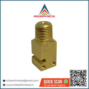 Pièces de manomètre en laiton industriel, composants de manomètre de précision, résistants à la corrosion, durables - Product Image 2