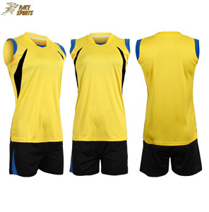 Quick Dry Breathable Volleyball Jersey Sets Custom Female Men Unisex Volleyball Uniforms Sublimated Volleyball Jerseys - Product Image 4