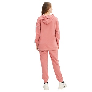 Chándal de talla y logotipo personalizado para mujer, ropa deportiva para trotar, chándal de fútbol para gimnasio - Product Image 2