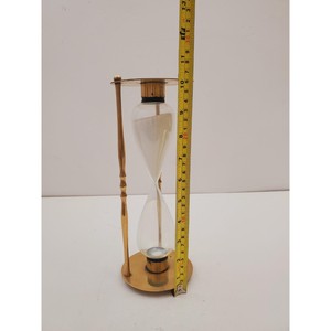 Sablier en laiton fait main de haute qualité, design minimaliste, chronométrage précis pour les occasions spéciales - Product Image 4