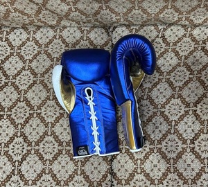 Guantes de Boxeo Profesionales Canelo No Boxing No Life, Estilo Mexicano con Cordones, Cuero Genuino, para Entrenamiento de Artes Marciales Mixtas (MMA) y Sparring - Product Image 4