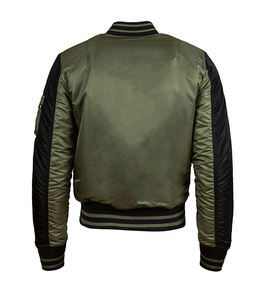 Chaqueta de Invierno Personalizada de Alta Calidad para Hombre, Diseño Moderno, Resistente al Viento, con Decoración de Botones y Tela de Cuero - Product Image 5