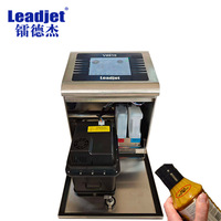 Machine de codage à jet d'encre CIJ Leadjet de Wuhan pour carton, étiquette, plastique et papier