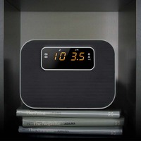 Radio Portabel ODM Tampilan Vintage PLL FM/AM 20 Stasiun Preset Layar LED Speaker Terintegrasi Fungsi Alarm Ganda/Snooze/Tidur/Nap