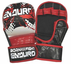 ถุงมือ MMA คุณภาพสูงสำหรับการฝึกซ้อมแบบมืออาชีพ ครึ่งนิ้ว ปรับได้ด้วยแถบตีนตุ๊กแก ระบายอากาศได้ดี น้ำหนักเบา ผลิตตามสั่ง - Product Image 3