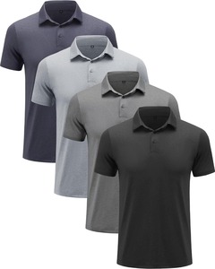 Camiseta Polo Blanca de Punto para Hombre, Manga Corta, Textura Acanalada, Suave, Informal, para Oficina, Proveedor OEM Personalizado, Venta al Por Mayor - Product Image 6