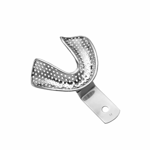 Bandejas de Impresión Dentales de Acero Inoxidable de Alta Calidad para Arcada Superior e Inferior, Autoclavables, Bajo MOQ - Product Image 1