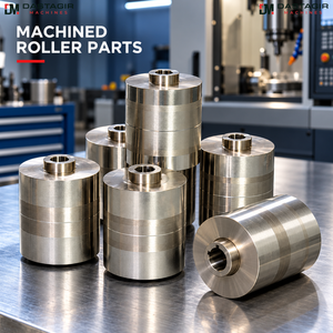 Rouleaux d'alimentation métalliques personnalisés pour machines à cigarettes |   Cylindres usinés avec précision et alésage pour applications industrielles OEM - Product Image 5