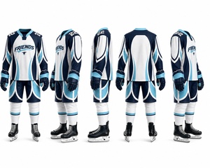 Nuevo Uniforme de Hockey sobre Hielo Personalizado 100% Poliéster para Equipo y Ropa Deportiva de Color Sólido de Alta Calidad Sublimada - Product Image 3