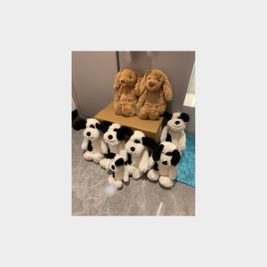 JC <b>Large</b> Bed Plush Toy for Kids Pirate Dog <b>Stuffed</b> <b>Animal</b> Companion with PP Cotton Filling for Small Dogs - Product Image 3