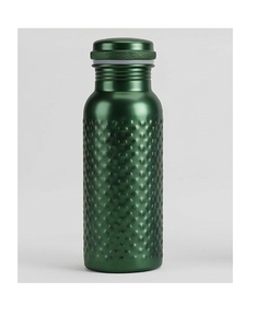 Botella de Agua de Cobre con Diseño Martillado y Acabado Dorado Moderno, con Juego de 2 Vasos, Set de Regalo Ecológico - Product Image 3