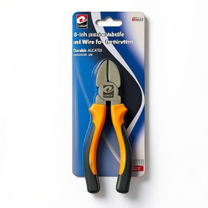 Cuchillo Multiusos de 8 Pulgadas con Mango de Plástico y Cortador de Alambre, Alicates Duraderos para Uso Multipropósito - Product Image 2