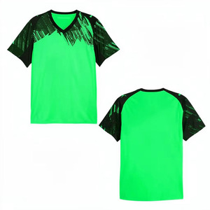 Custom Sublimated <b>Soccer</b> Jersey V Neck Short Sleeve Quick Dry Polyester Football Team Shirt Sportswear OEM - Product Image 5