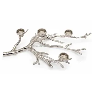 Luxury Handmade Aluminum Eco-Friendly <b>Candle</b> <b>Holder</b> Premium Interior Styling Indoor Outdoor Modern Greek Design Home Decoration - Product Image 1