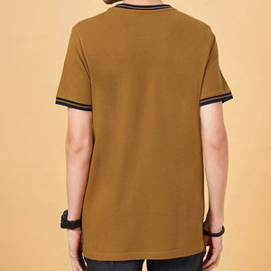 Camisetas Ecológicas Transpirables 100% Algodón Ligeras para Hombre, Opciones Personalizadas al por Mayor, Manga Corta, Pakistán - Product Image 4