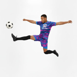 Uniformes de Fútbol Personalizados Unisex con Impresión Personalizada, Tela Suave, Colores Personalizables, Nombres de Equipos, OEM, ODM - Product Image 2