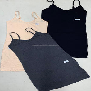 Tops sin mangas de algodón, elastano y encaje viscoso para mujer, estilo Y2K, vestido Poki, ropa de verano, surtido de estilos variados - Product Image 1