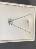 Pendentif en diamant brillant cultivé en laboratoire VEER DIAMOND, couleur D E F, clarté VVS VS, or jaune rose blanc massif, luxe, haute joaillerie