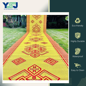 Leading Manufacturer of Best Quality New Design Easy to Clean Outdoor Carpets Extra Long Size 100% Polypropylene Plastic <b>Mat</b> - Product Image 5
