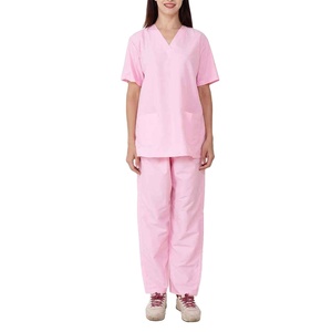 Vêtements médicaux en coton extensible anti-rides de qualité supérieure, tenue d'infirmière, vêtements de travail respirants et confortables, uniforme d'hôpital - Product Image 1