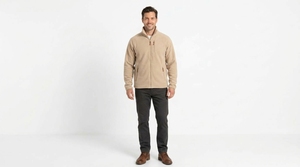 Chaqueta de Forro Polar Cálida para Hombre con Cremallera Completa, Cuello Alto Suave, Ropa Casual de Invierno para Exteriores, Proveedor de Ropa Personalizada - Product Image 5