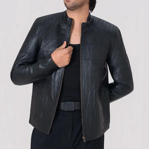 Customized Color Full Sleeve Genuine <b>Leather</b> <b>Jacket</b> For Men High Street Style <b>Winter</b> Casual Wear Men Fashion <b>Leather</b> <b>Jacket</b> - Product Image 6