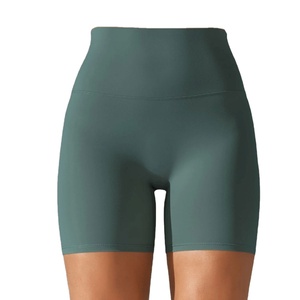 Shorts Deportivos de Compresión para Mujer, Cintura Elástica, Leggings de Yoga, Shorts Personalizados de Primera Calidad para Fitness - Product Image 1