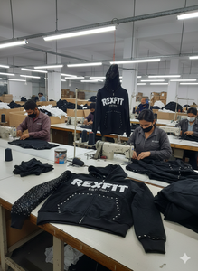 เสื้อฮู้ดซิปประดับคริสตัลแบบกำหนดเอง ผ้าเฟรนช์เทอร์รี่หนานุ่ม คุณภาพดีที่สุดตามความต้องการของลูกค้า ผลิตโดยผู้ผลิตชั้นนำ - Product Image 2