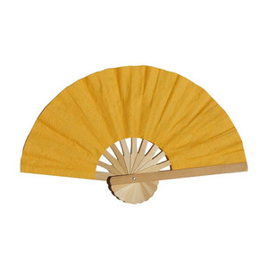 Abanicos de papel para boda con diseño de color personalizado, buen precio, abanico decorativo de mano con marco de bambú - Product Image 5